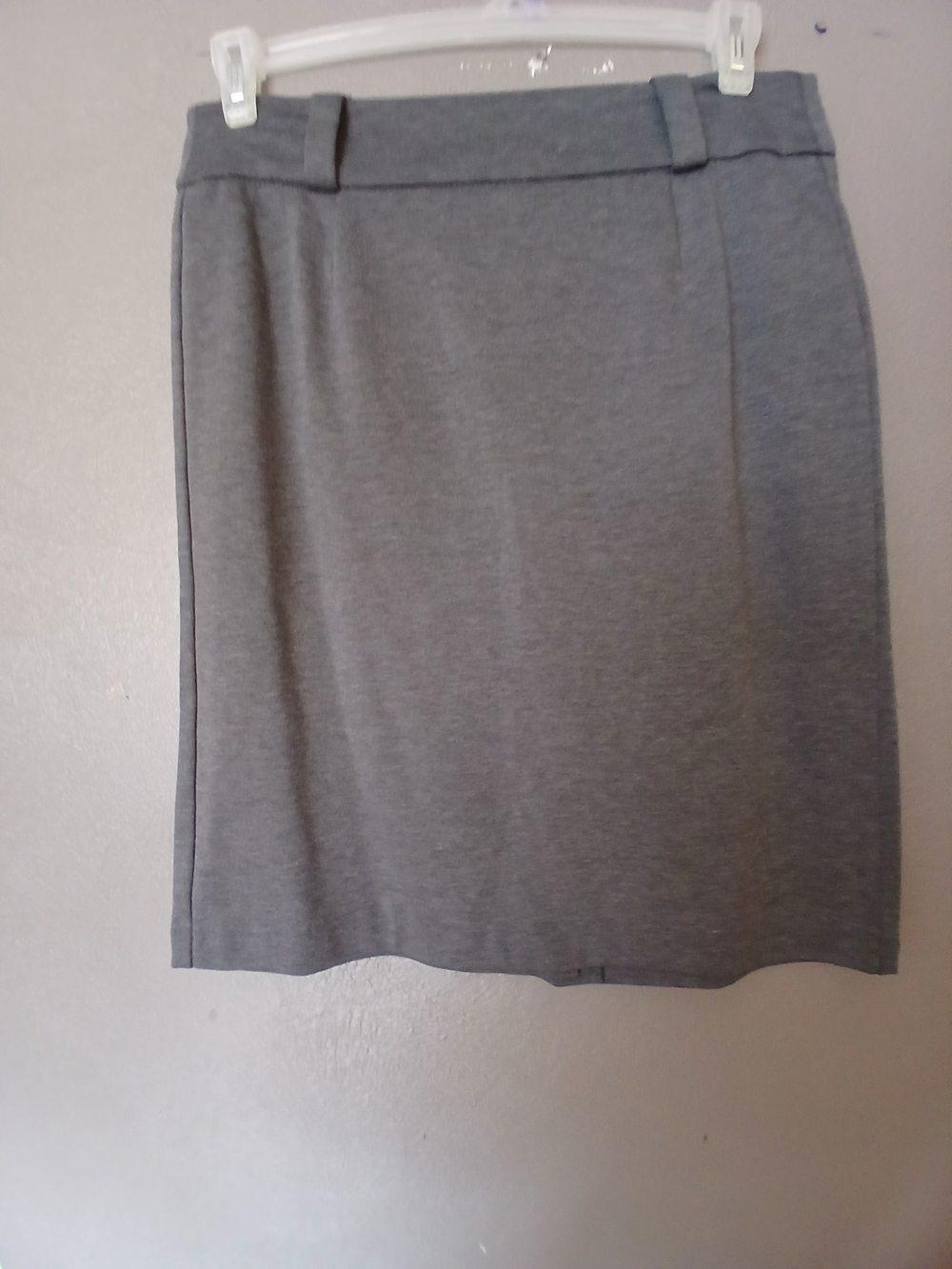 George Women's Gray Pull-On Shorts with Zip Front Size 8